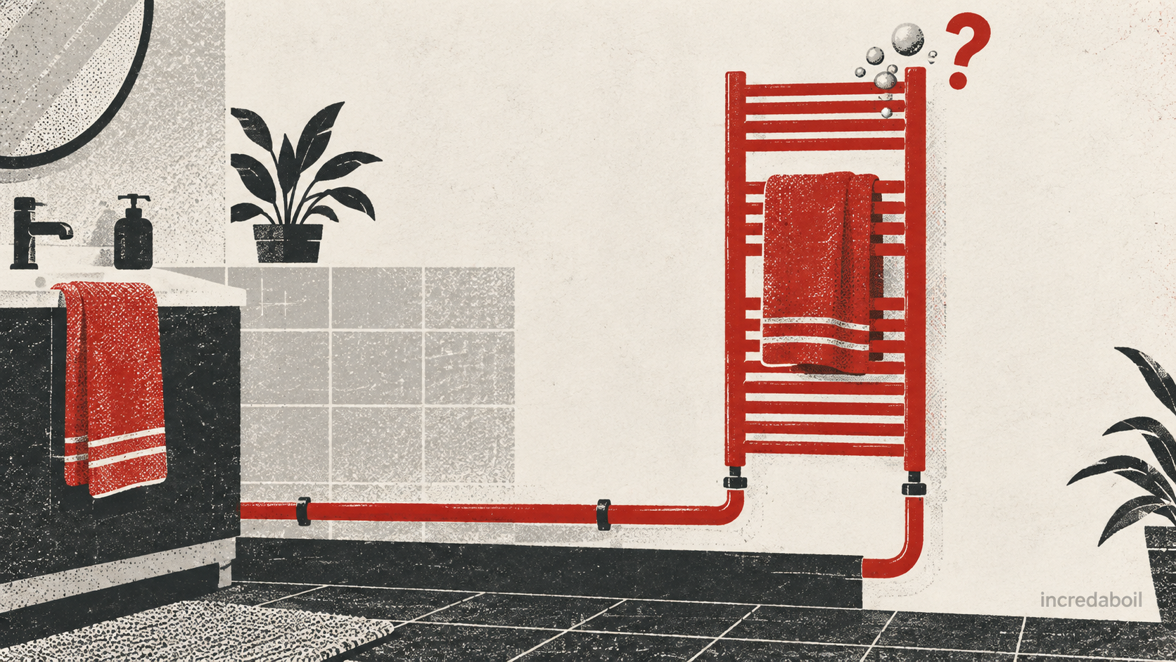Why is my Towel Radiator always full of air? — Incredaboil guide