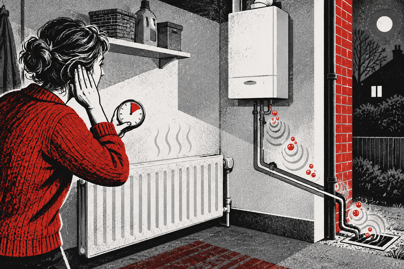 Why does my Worcester Bosch boiler gurgle when the heating turns off? — Incredaboil guide