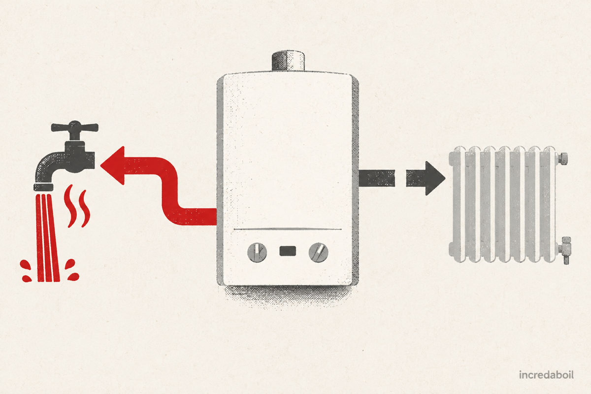 Ideal boiler hot water works but the heating does not — Incredaboil guide