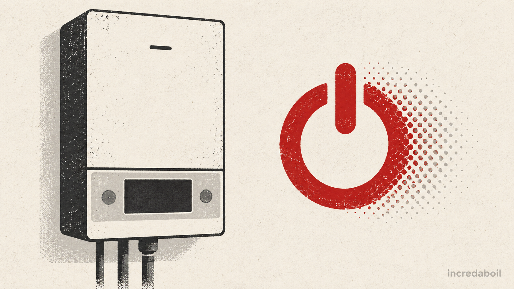 Ideal boiler display is blank — Incredaboil guide