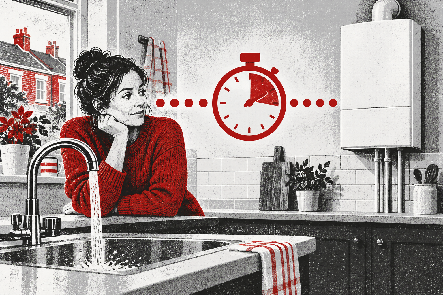 Worcester Bosch boiler is slow to fire when a hot tap opens — Incredaboil guide