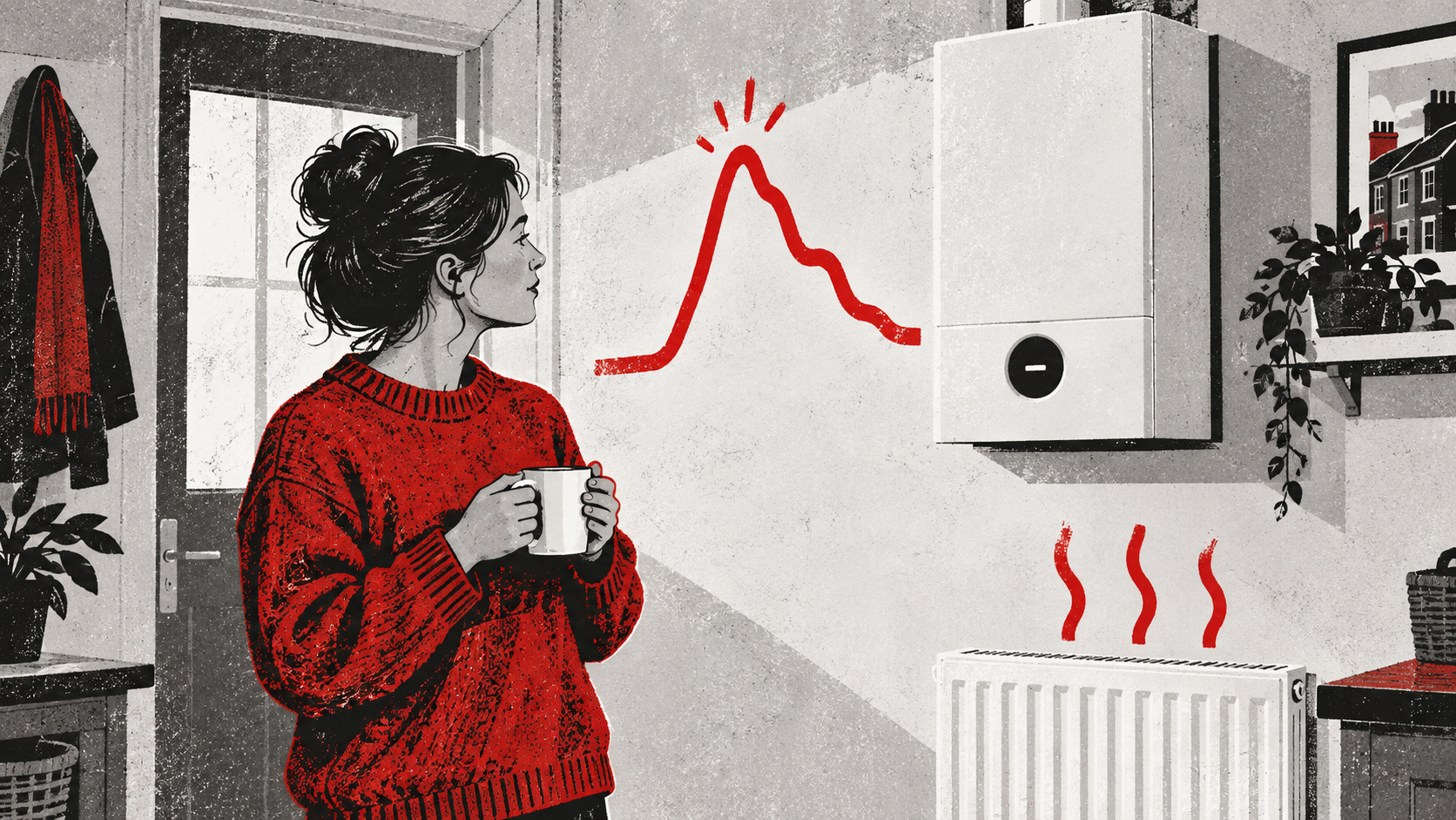 Why does my boiler temperature rise quickly then fall again? — Incredaboil guide