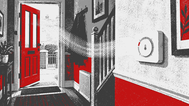 Why does the hall thermostat cool down when the front door opens? — Incredaboil guide