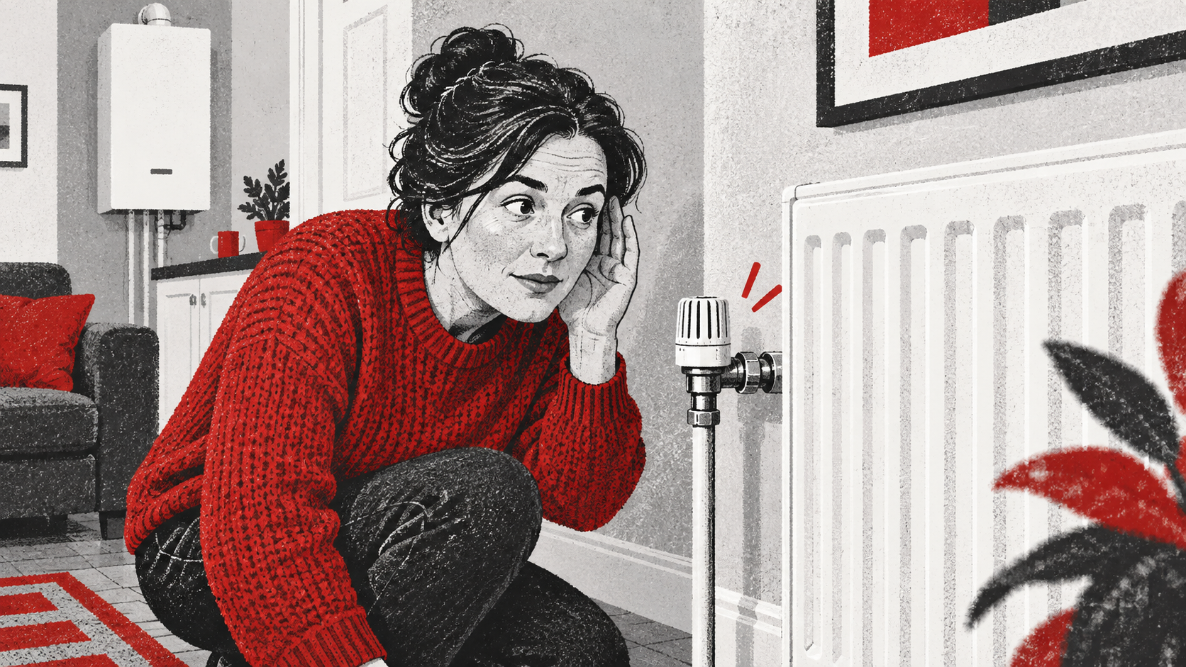 Why does a radiator knock when its thermostatic valve closes? — Incredaboil guide