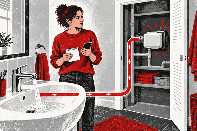 Why does a shower pump start when a basin tap opens? — Incredaboil guide