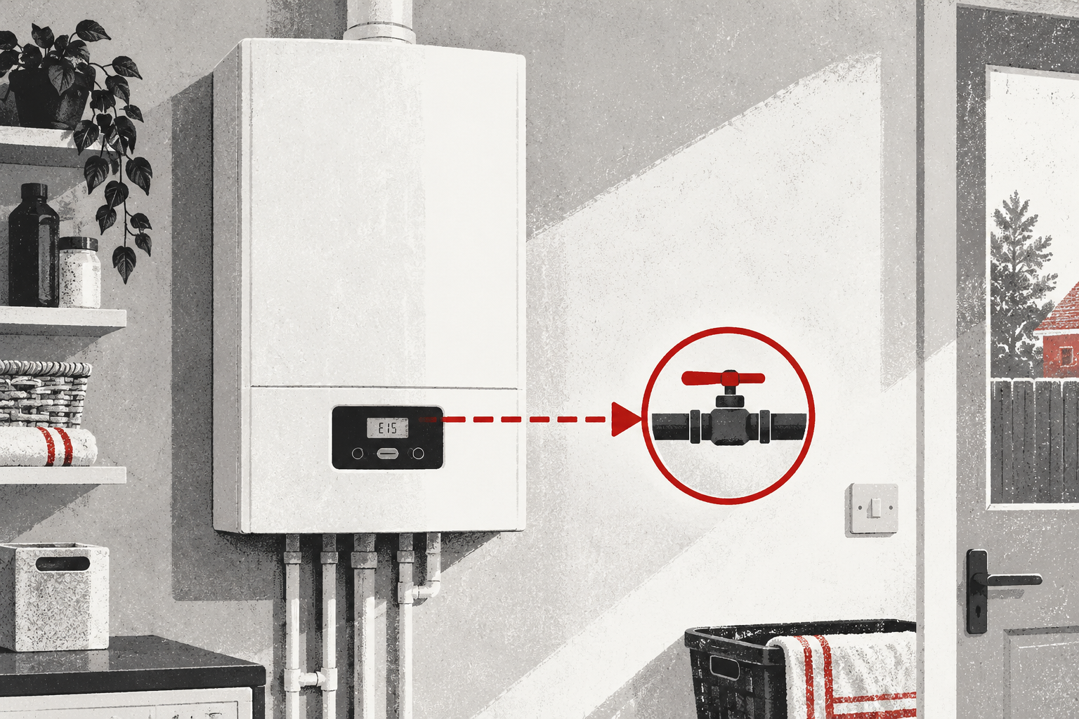 Potterton Assure E15 fault code: gas valve command fault — Incredaboil guide