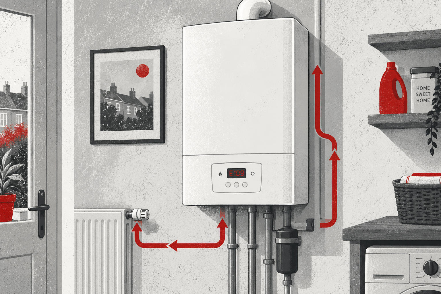 Main Eco Compact E109 fault code: precirculation alarm — Incredaboil guide
