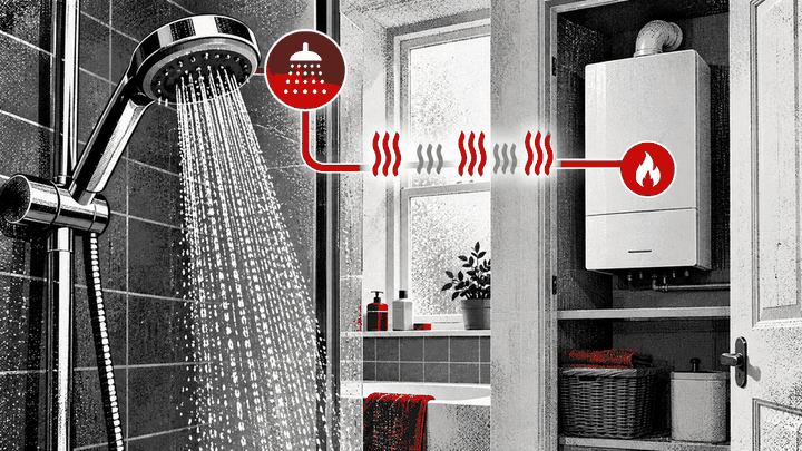 Can a water-saving shower head make a combi boiler cycle? — Incredaboil guide